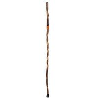 Brazos 48" Free Form American Hardwood Walking Stick for Men and Women, Made in The USA