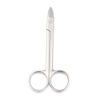 LAJA IMPORTS Dental Collar and Crown Wire Cutting Scissors 4.25" C+C #10 AS. Straight ONE Serrated Blade.
