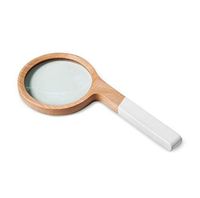 Modern by Dwell Magazine Magnifying Glass White/Wood