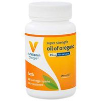 The Vitamin Shoppe Super Strength Oil of Oregano 45MG (70 Carvacrol), Oregano Oil That Supports A Healthy Immune Response (60 Veggie Capsules)