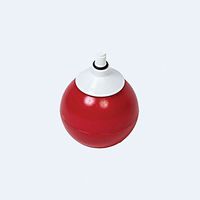 Ambutech 8mm Threaded Rolling Ball Tip - Red