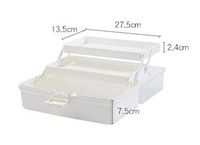 First Aid Kit Waterproof Plastic Storage Box Portable Outdoor Travel Car Drug Pack Security Emergency Kits Medical Treatment,S