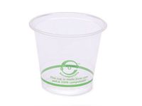 World Centric's 100% Biodegradable, 100% Compostable PLA 6oz Cold Cup (Package of 400)