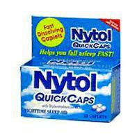 Nytol Quickcaps, Regular, 16 Caplets,  (Pack of 2)
