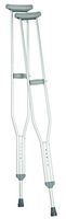 Carex Health Brands A975C0 Push Button Aluminum Crutches Tall