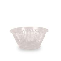 AXZHYX Bowl 90Disposable Convenient Plastic Clear Rice Bowl Without Lid Transparent Round Tableware Hotel Tableware Home Noodles Boiled Fish Soup Bowl