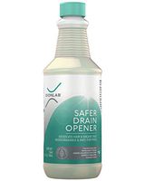 XIONLAB Safer Drain Clog Remover – Industrial-Strength Liquid Drain Cleaner for Hair & Grease – Septic Safe, Odorless, Biodegradable for Bathroom Sink, Bath Tub, Shower Drain – 32 oz