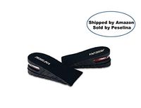 Peselina Height Increase Lift Elevator Shoes Insole Heels Inserts for Women and Men (2 Layers)