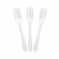 eco Kloud Compostable CPLA Forks, 6.5-Inch Large (Pack of 1000)