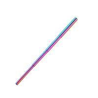 MeterMall Environmental protection straw Portable Retractable Stainless Steel Drinking Straws for Milk Tea Coffee Mixer Symphony