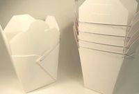 One Pint Chinese Take-Out (Favor) Boxes - 100 Count