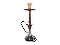 Zebra Smoke Absolute 24" Single Hose Hookah Modern Shisha (Black)