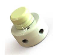 'Love2Breathe' Clamp Kit (Set of 2) for 1/8" Oxygen Cannula Breathing Tubes (White)