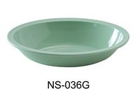 Yanco NS-036G Nessico Oval Bowl, 36 oz Capacity, 2.25" Height, 7.375" Width, 10" Length, Melamine, Green Color, Pack of 24