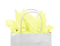 Gift Expressions Gift Tissue Paper Bulk, 20 x 20 Inches, 100 Count, Light Yellow Square Gift Wrapping Tissue Paper for Gift Bags, Paper Bags, DIY Craft Supplies, Premium Quality Gift Wrap