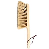 FANSUSENKE Hand Broom Dustpan Brush-Bench Brushes are Used as a Counter, Hand, Woodworking, Gardening, Furniture, Drafting, Fireplace Cleaning - Shop Brush-USA-Horsehair - Beech Wood, Leather Tie