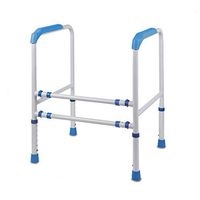 XIHAA Toilet Safety Rails, Safety Frame for Toilet with Easy Installation, Height Adjustable, Bathroom Safety,Blue