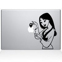 Princess Mulan Macbook Vinyl Sticker Laptop Skin