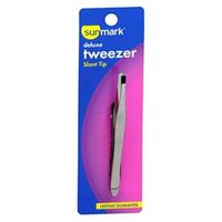 Sunmark Sunmark Deluxe Tweezer Slant Tip, 1 each