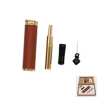 Metal Cigarette Holder Reusable Filter Reduce Tar Smoke Mouthpiece for Regular King Size&100's (Golden)