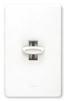 Lutron GL600H-WH Electronics Glyder Incandescent Slide Dimmer Switch, White