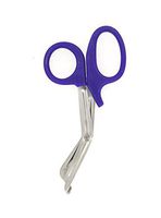 EMT Shear, Paramedic Scissors, Rescue, Trauma, First Aid, EMS, First Responder, Nurses, Emergency Medical Surgical (7.25", Purple)