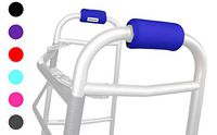 Crutcheze Royal Blue Walker Padded Hand Grip Covers Made in USA Moisture Wicking, Antibacterial, Comfort, Fashion, Washable Orthopedic Products Accessories