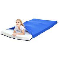 LAYOER Sensory Bed Sheet for Kids Compression Adjustable Breathable Stretchy Alternative to Weighted Blankets Relaxing Comfortable Sleeping (Twin)