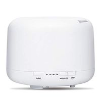 NJHG 600ML Ultrasonic Essential Oil Aroma Diffuser Essential Oil Cool Mist Vaporizer Humidifier, Waterless Tilt Auto Shut-off with 4 Timers