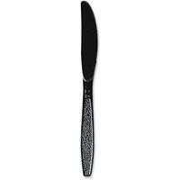 SCCGDR6KN - Guildware Heavyweight Plastic Knives, Black