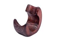 Dr. Watson - Wooden Pipe Stand Display Top-Table Rack Holder - Snail - for 1 Tobacco Smoking Pipe