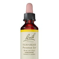 Bach Original Flower Remedy Dropper, 20 ml, Hornbeam Flower Essence