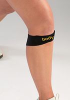 body helix Runners Patella Helix Sleeve - Compression Knee Brace for Patellar Tendonitis, Young Athletes, Sports, Adults, Men, Women - Black, Small