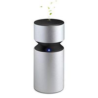 JZWX Essential Oil Diffuser USB Charging Portable Aromatherapy Machine Waterless Car Spreader, Silver