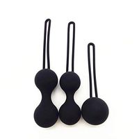 Kegel Balls Exercise Weight for Women Bladder Control Pelvic Floor Exercises Tightening, Silicone Ben Wa Balls Pelvic Weights Training Set for Beginners (4-Piece Set)