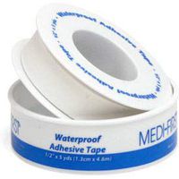 First Aid Adhesive Tape Roll, 1/2" W x 5 Yd, 60701, (Pack of 25) (60701)