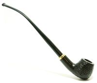 Tobacco Smoke Pipe - Churchwarden No 14 from The Root of Pear Wood - Briar Equivalent - Hand Made