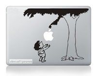 Boy and Tree - Decal Sticker for MacBook, Air, Pro All Models