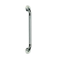 Drive Medical Chrome Knurled Grab Bar, 18", Chrome