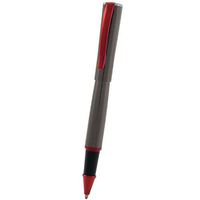 Monteverde Impressa Rollerball Pen - Gunmetal w/ Red Trim