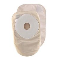 ActiveLife Closed-End 8" Pouch with Filter & Pre-Cut Skin Barrier - 1" Stoma - Opaque - Box