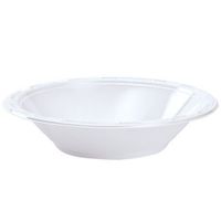 Party Dimensions 100 Count Plastic Bowl, 12-Ounce, White, Club Pack