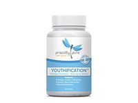 Hydrolyzed Collagen Peptides Protein + Proprietary Anti-Aging Blend - Vitamin A, Vitamin C, Vitamin E, Glucosamine, MSM, Calcium, Zinc & Other Ingredients - Youthification™ by Priscotty Pure
