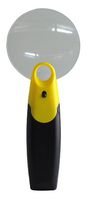 General Tools 800543 Handsfree LED Magnifier, 3 ½ inch Diameter, 3X/6X Magnification, Ideal for small print, jewelry loupe, beading, electronics and maps