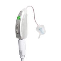 DARIDO Hearing Amplifier,Digital Rechargeable Hearing Amplifier RIC Small Size Noise Reduction Volume Control Invisible Behind The Ear for Adults Children Seniors(Left)