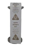 Happy Fathers Day Toilet Paper Prank Funny Gag Gift for Dad!