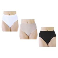 Wearever 6-Pack Women's Assorted Smooth and Silky - Light Abosrbency (0.25 Cup) - Reusable Incontinence Panties M/L (Fits Hip Sizes: 38-41")