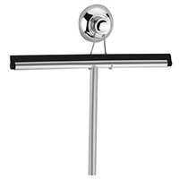 Shower Squeegee, Stainless Steel Squeegee Wiper for Car Bathroom Window Glass Windshield Brush Mirror, Squeegee Scraper