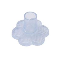 Timesuper 5 Pairs Clear Heel Protectors for Shoes Women High Heel Stoppers for Grass-Stop Heels Sinking into Grass,6-7mm
