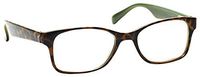 The Reading Glasses Company Brown With Mint Green Inner Readers Mens Womens Inc Bag R71-2 +1.75